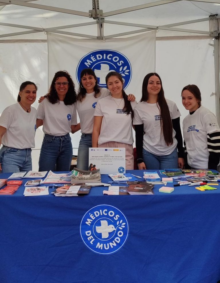 Canarias Participación de Médicos del Mundo en Feria de salud en Tenerife. Marzo 2024