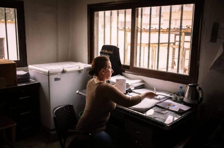Centro comunitario de Médicos de Mundo en las proximidades de Hasaka. Guillem Trius