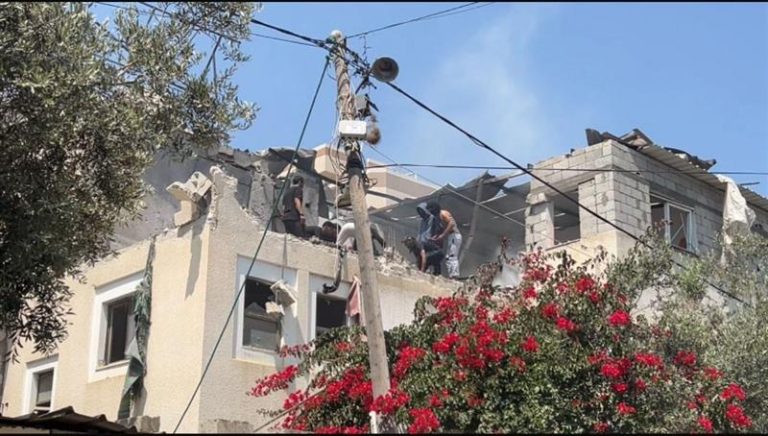 ataque oficina Gaza junio