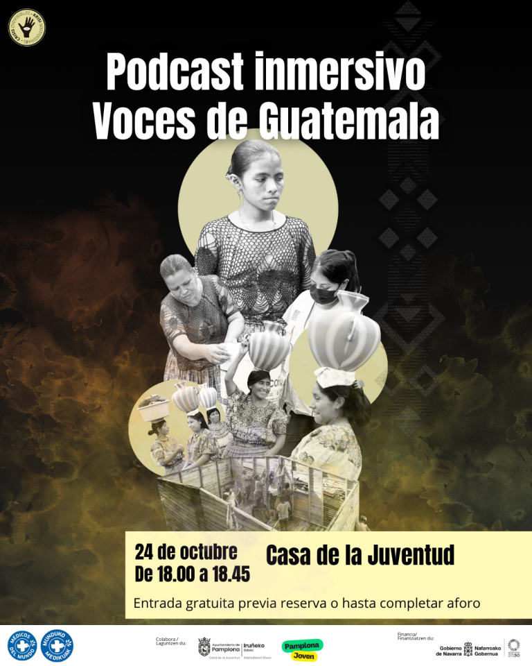 Podcast inmersivo Voces de Guatemala: Defensoras de la tierra