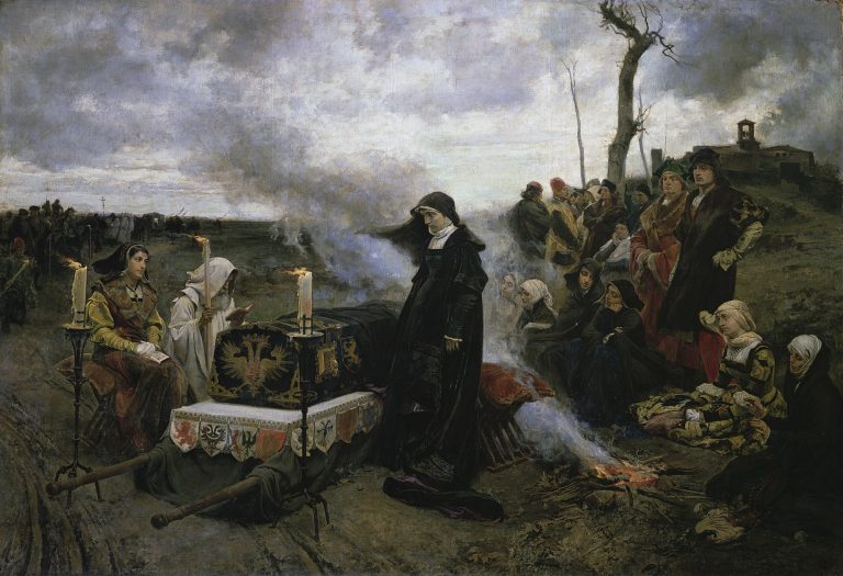 Esta obra, podemos encontrarla en el Museo Del Prado. En los 16 Días de Activismo contra la violencia de género analizamos como simboliza la violencia política contra las mujeres