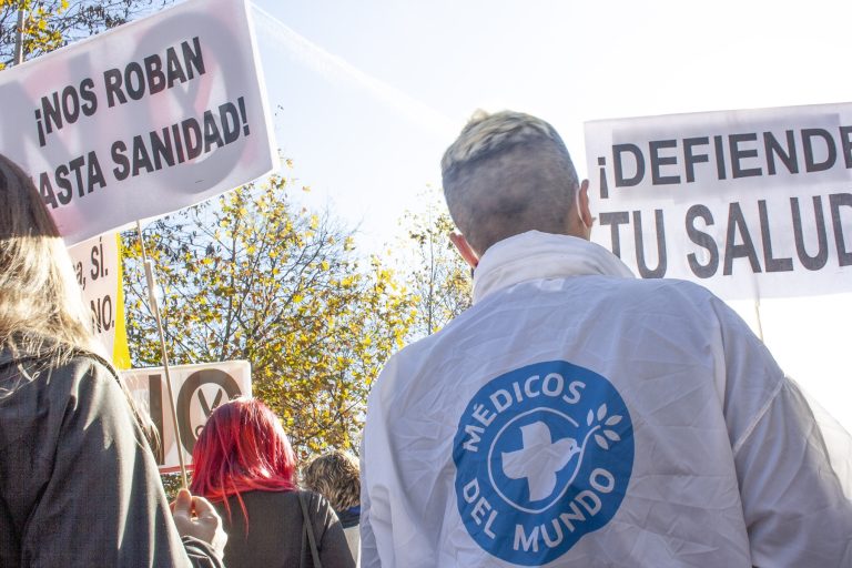 Médicos del Mundo hace activismo por el derecho a la salud