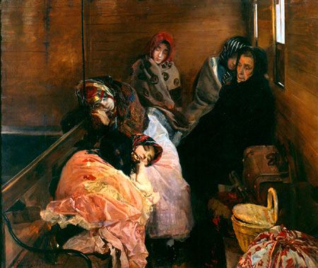 Esta obra se encuentra en el Museo Sorolla de Madrid. En este caso Sorolla nos confronta directamente con una de las formas más extremas de violencia de género: la explotación sexual.