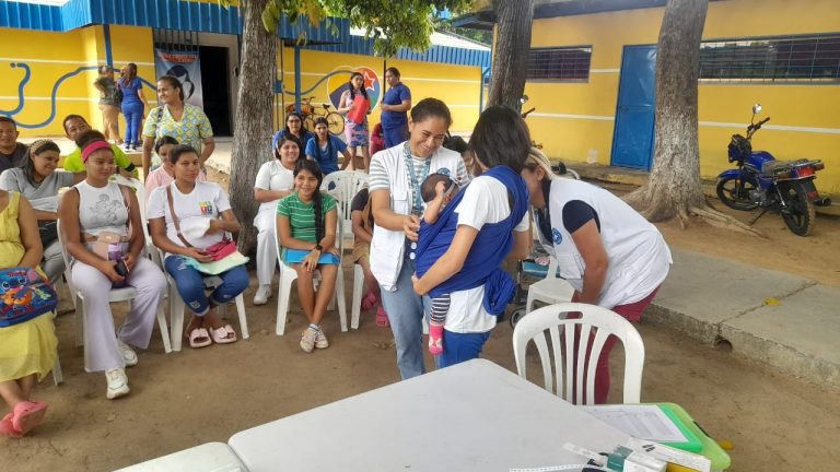 Sensibilizamos en comunidades de Venezuela sobre la lactancia materna