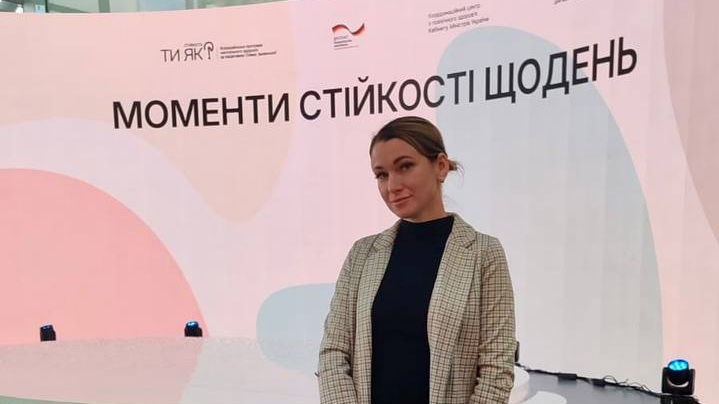 Tetiana creó un lugar de apoyo de salud mental para los veteranos y sus familias