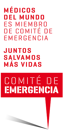 Médicos del Mundo es miembro de comité de emergencia. Juntos salvamos más vidas.