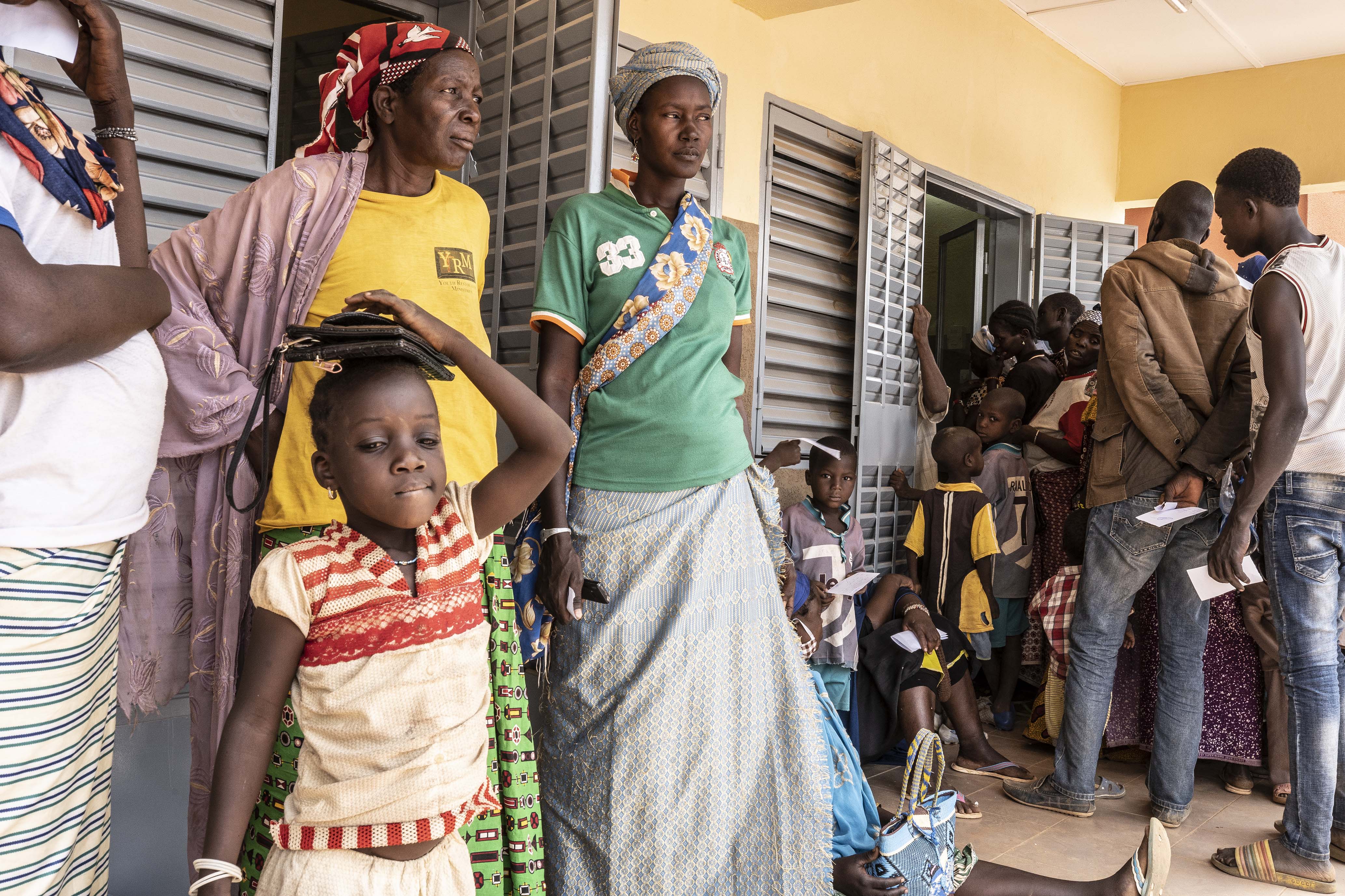 Pacientes en el hospital Yalgo, Burkina Faso.  ©Juan Luis Rod