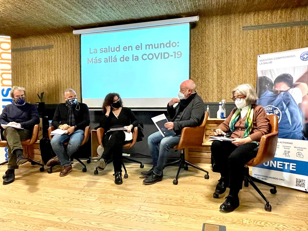 Presentación del informe esta mañana en el Impact Hub de Madrid. Presentación del informe esta mañana en Madrid.