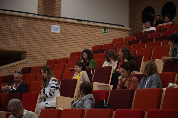 Asistentes al II Congreso de Accesibilidad a los Sistemas Públicos de Salud en la Universidad de Almería