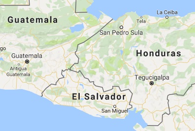 mapa de El Salvador