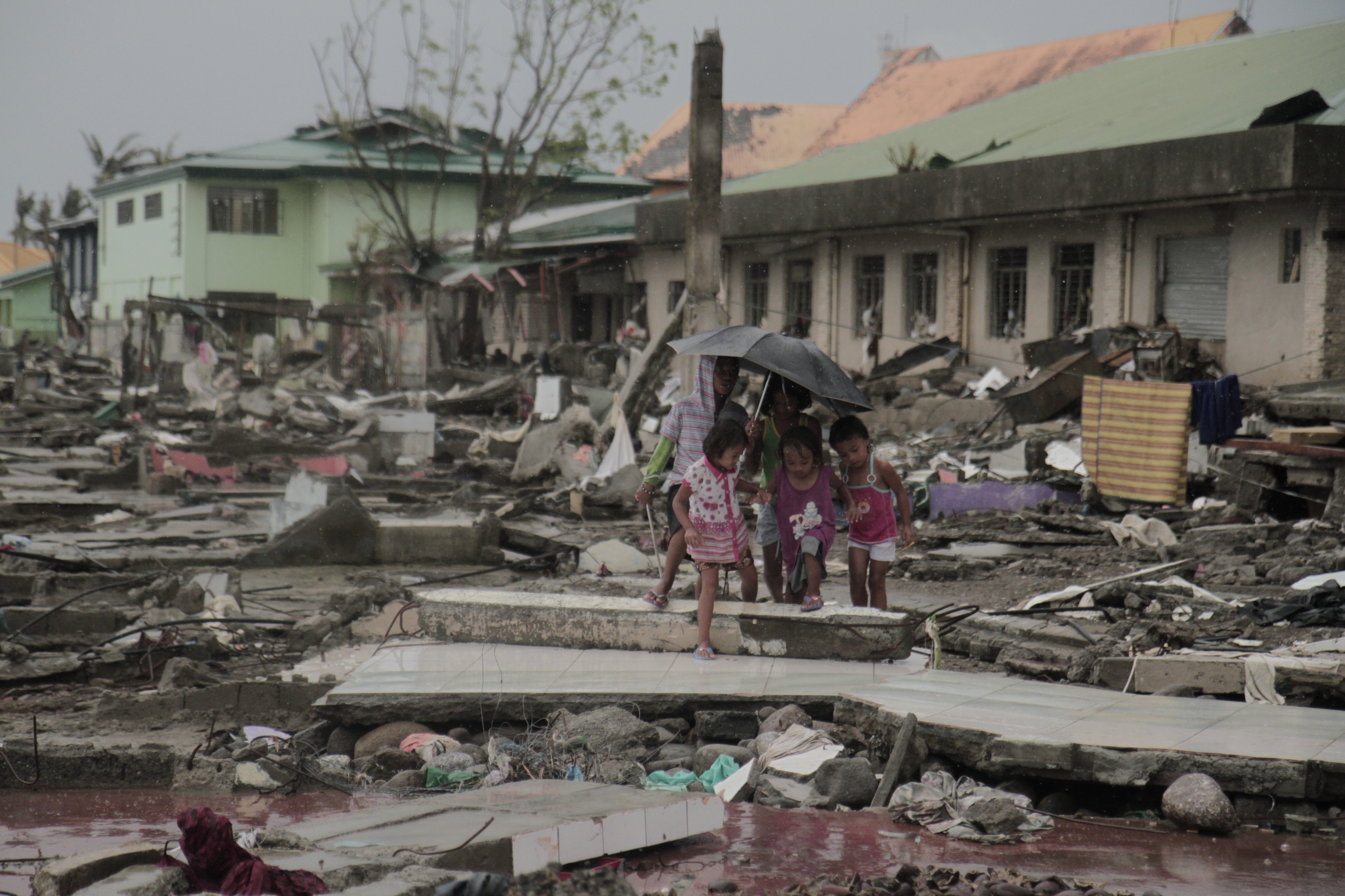 catástrofe en Filipinas