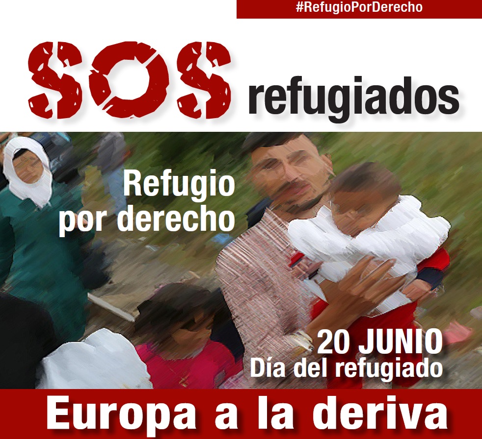 Cartel del Día del Refugiado