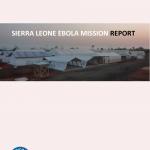 Portada Sierra Leona Ébola Mission Report