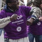 Acto contra la mutilación genital femenina en Madrid